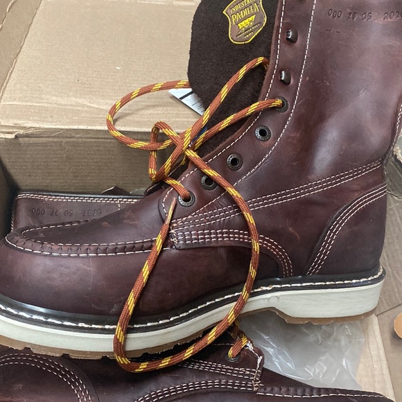 100% Leather Padilla Boots- Mens 9 - Picture 1 of 3